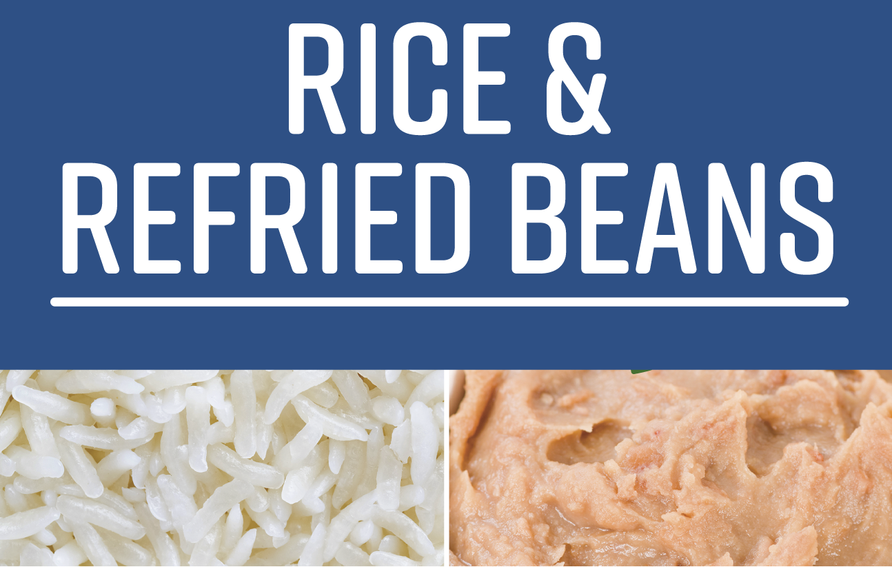 Rice & Refried Beans
