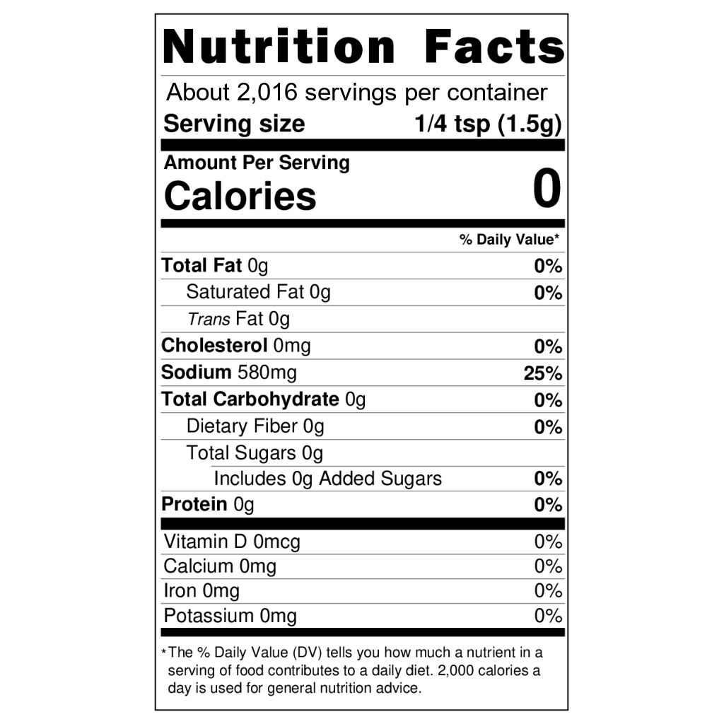 Iodized Salt