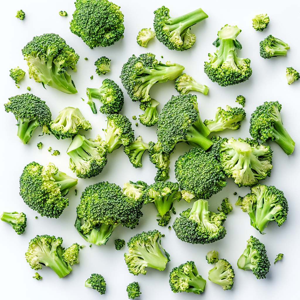Broccoli Florets and Stems