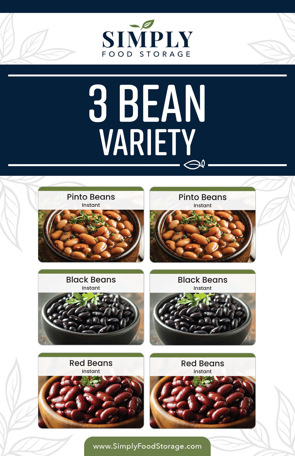 3 Bean Variety