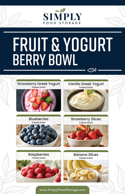 Fruit & Yogurt Berry Bowl
