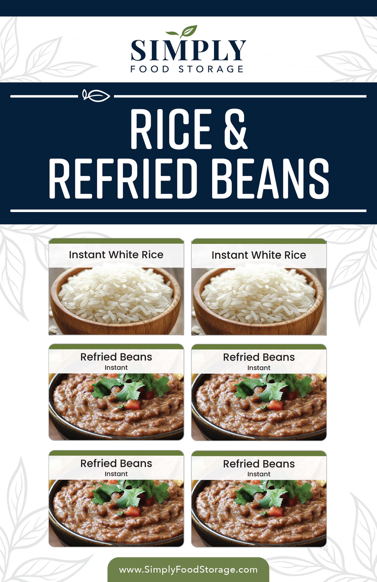 Rice & Refried Beans