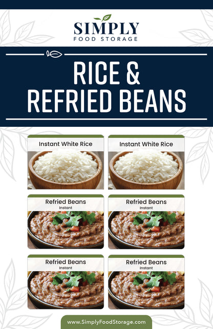 Rice & Refried Beans