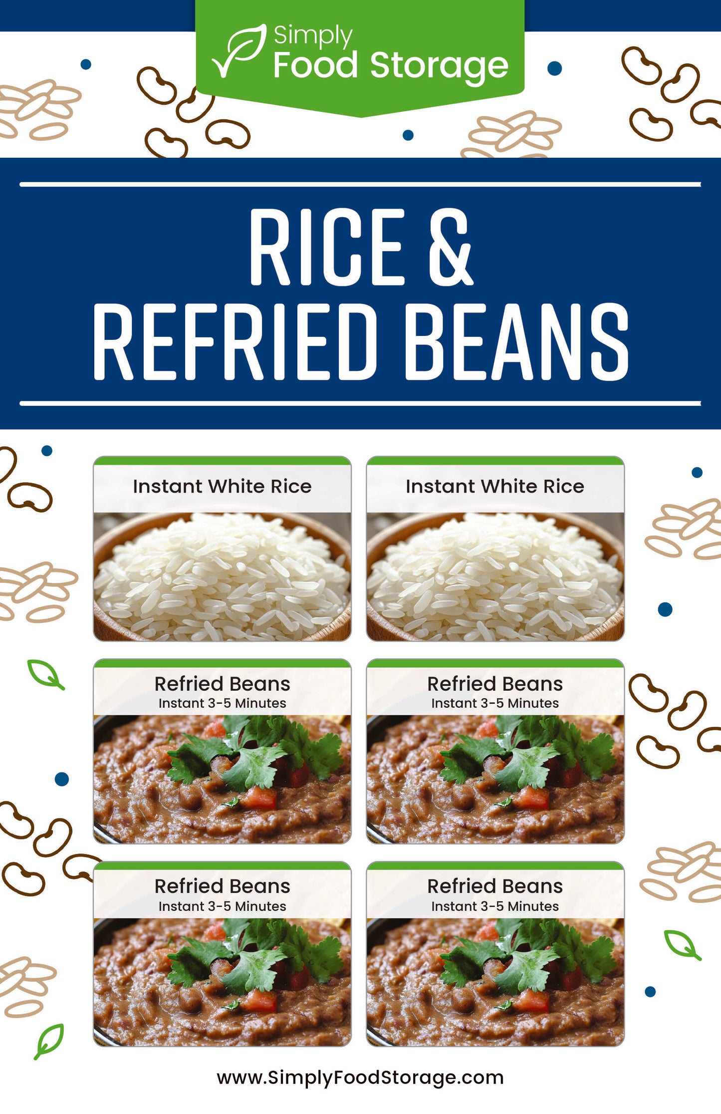 Rice & Refried Beans