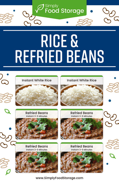 Rice & Refried Beans