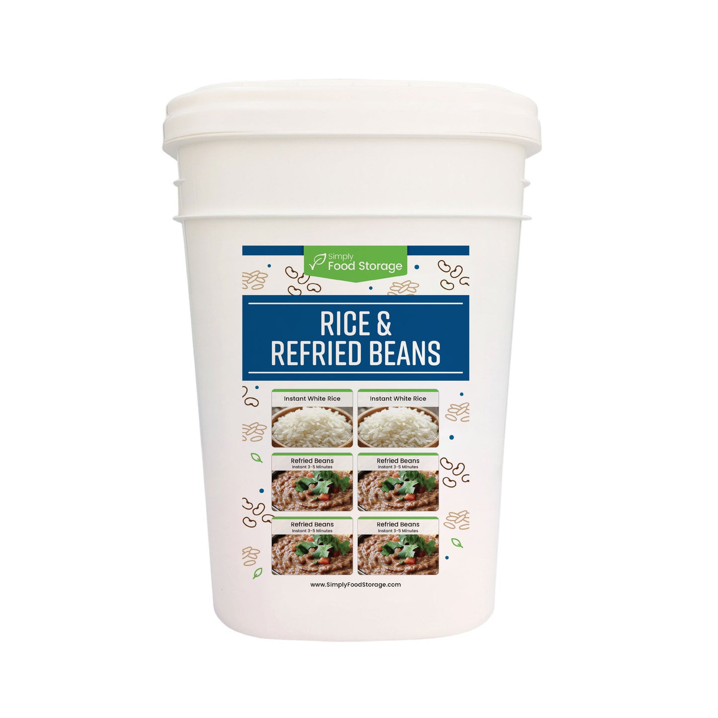 Rice & Refried Beans