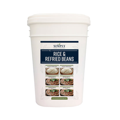Rice & Refried Beans