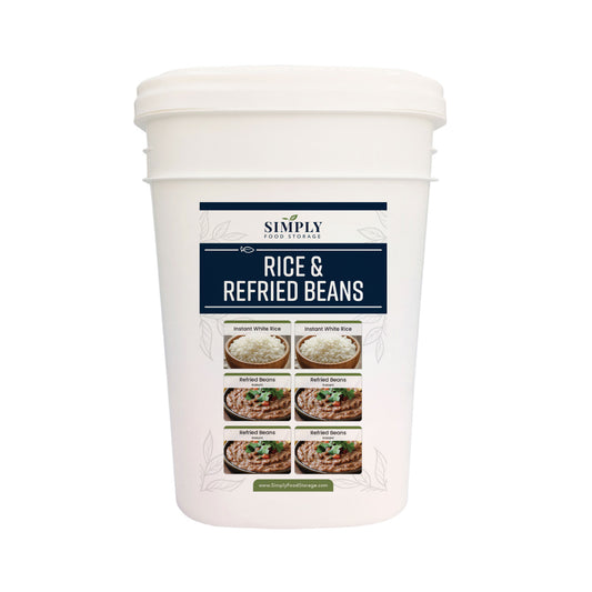 Rice & Refried Beans
