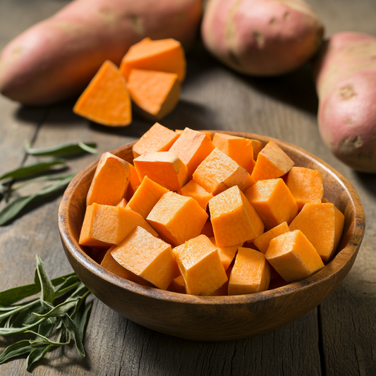 Sweet Potato Dices